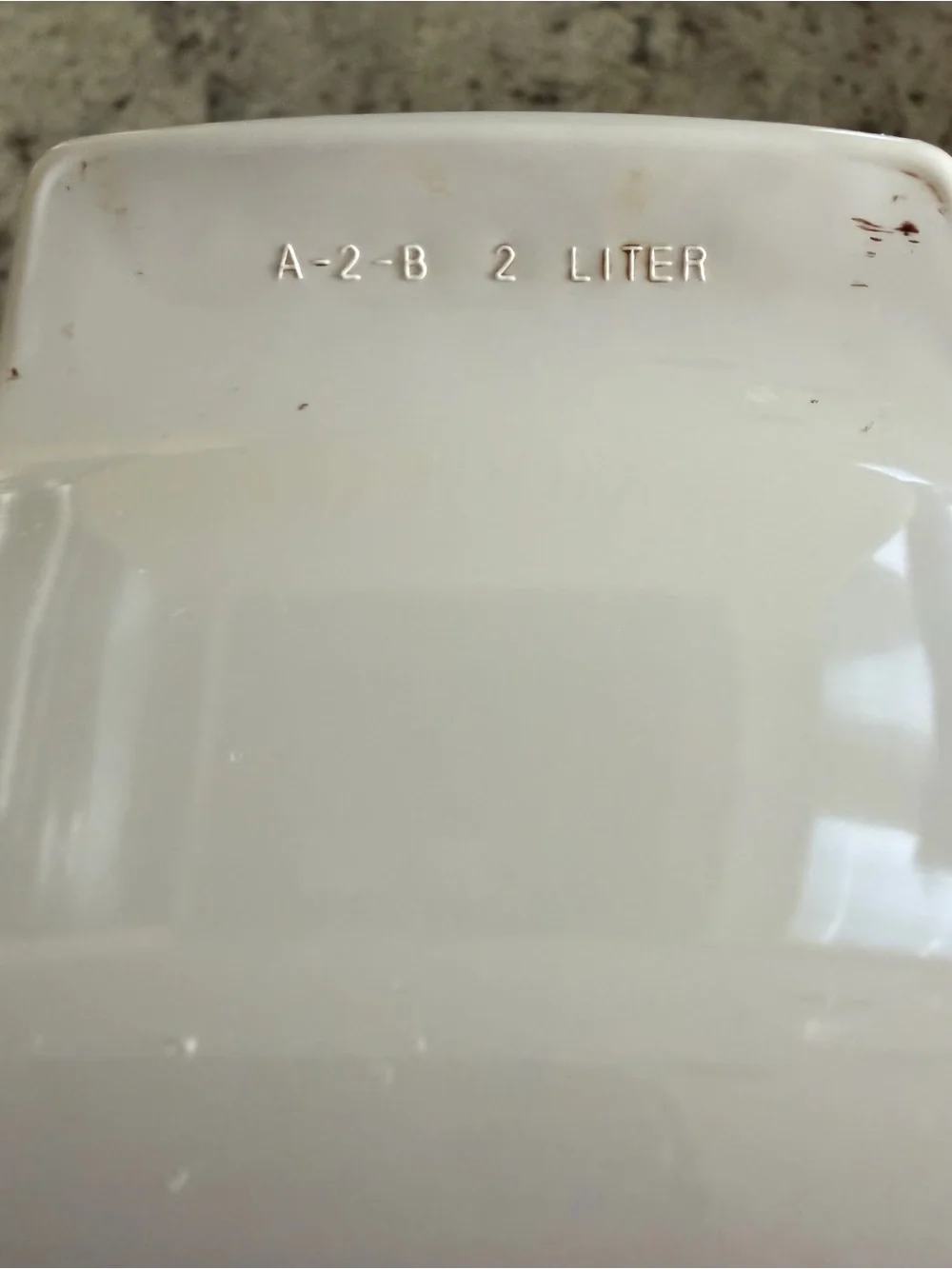Vintage CorningWare Forever Yours A-2-B 2 Liter Casserole Dish